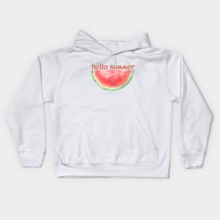 Hello Summer Kids Hoodie